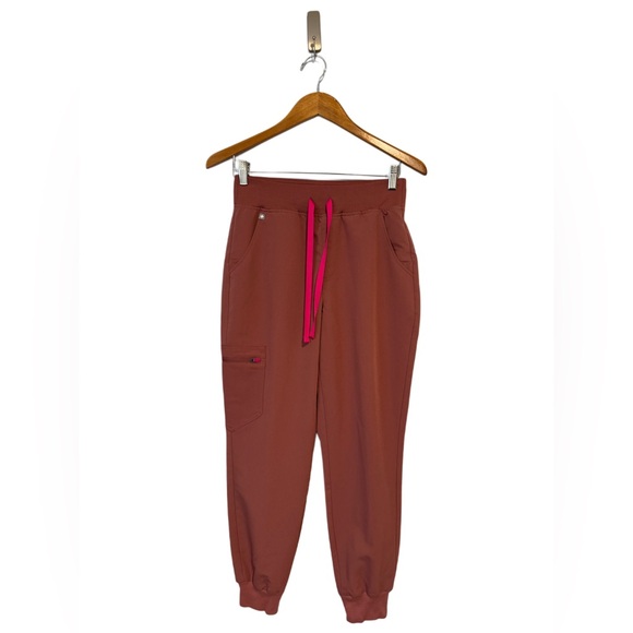Figs Pants - Figs Women's Zamora Joggers in Mauve
